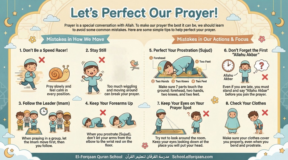 The most common mistakes in prayer 2
