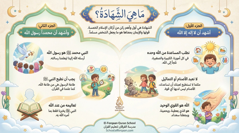 شهادة أن لا إله إلا الله وأن محمد رسول الله