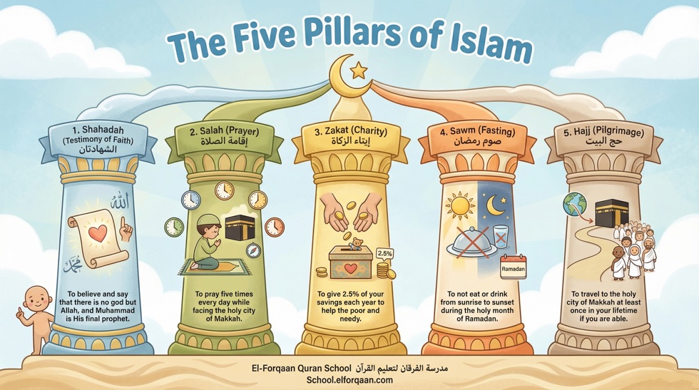 The 5 Pillars of Islam
